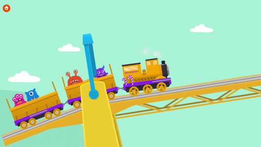 اسکرین شات برنامه Train Driver - Games for kids 7
