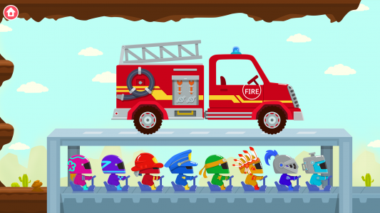 اسکرین شات 2 برنامه Truck Driver - Games for kids