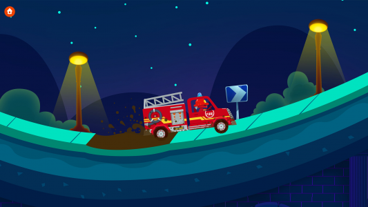 اسکرین شات برنامه Truck Driver - Games for kids 5