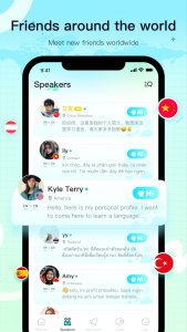 اسکرین شات 2 برنامه Yeetalk - Chat, Talk & Learn