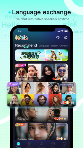 اسکرین شات 1 برنامه Yeetalk - Chat, Talk & Learn