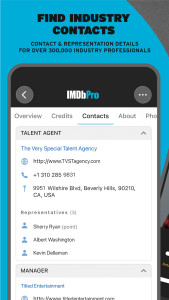 اسکرین شات 1 برنامه IMDbPro