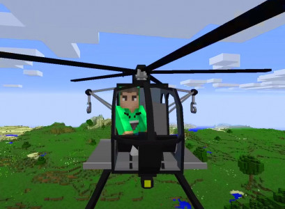 اسکرین شات برنامه Helicopters Mod Addon for mcpe 2