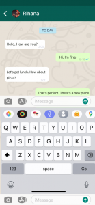 اسکرین شات برنامه AI Messages OS 17 - Messenger 6