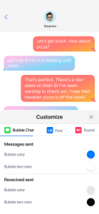 اسکرین شات برنامه Messages - Texting OS 18 4