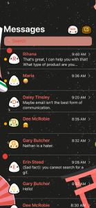 اسکرین شات برنامه AI Messages OS 17 - Messenger 8