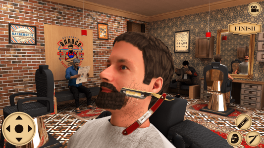 اسکرین شات بازی Barber Shop Game: Hair Salon 1