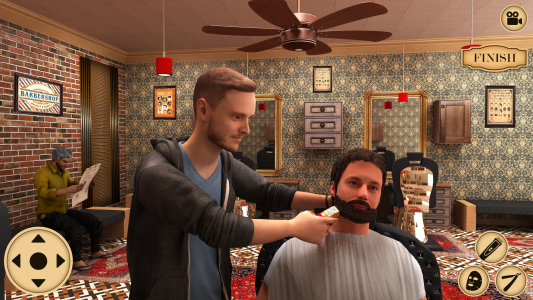 اسکرین شات بازی Barber Shop Game: Hair Salon 2