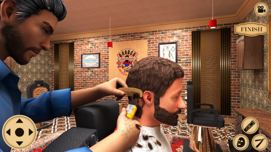 اسکرین شات بازی Barber Shop Game: Hair Salon 3