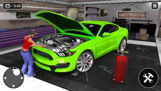 اسکرین شات برنامه Car Mechanic Workshop Games 4