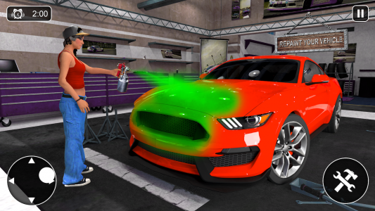 اسکرین شات برنامه Car Mechanic Workshop Games 3