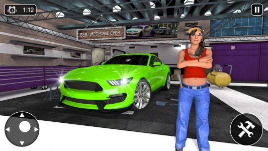 اسکرین شات برنامه Car Mechanic Workshop Games 2