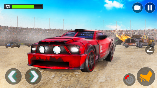 اسکرین شات بازی Derby Car Demolition Car Games 3