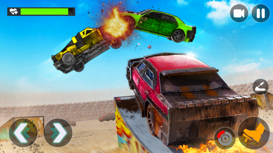 اسکرین شات بازی Derby Car Demolition Car Games 4