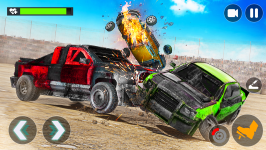 اسکرین شات بازی Derby Car Demolition Car Games 2