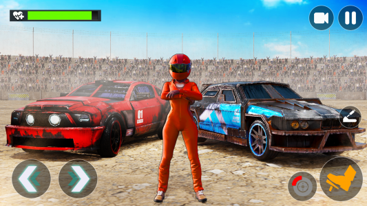 اسکرین شات بازی Derby Car Demolition Car Games 5