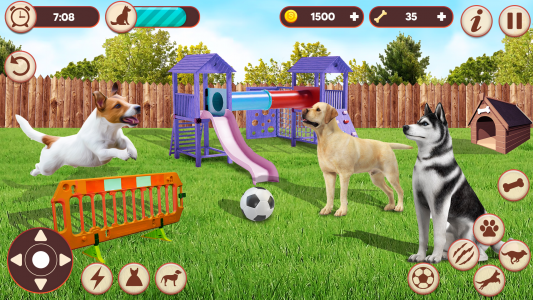 اسکرین شات بازی Dog Simulator: Pet Dog Games 5