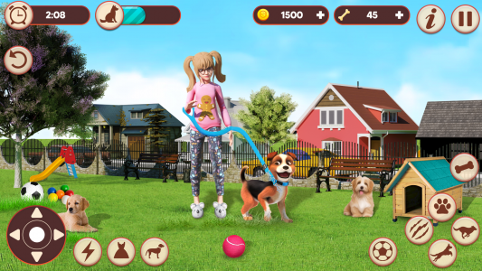 اسکرین شات بازی Dog Simulator: Pet Dog Games 2