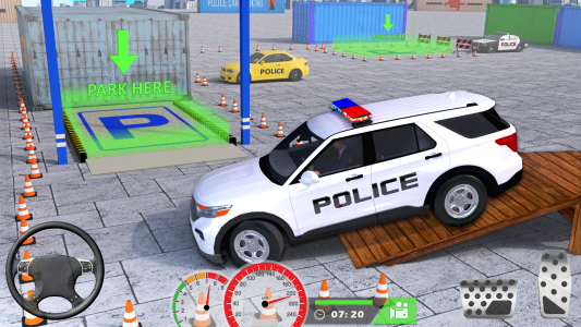 اسکرین شات بازی Police Car Parking - Cop Car 1