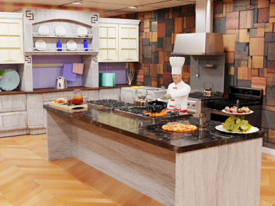 اسکرین شات بازی Virtual Chef Restaurant Manager - Cooking Games 6