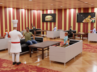 اسکرین شات بازی Virtual Chef Restaurant Manager - Cooking Games 7