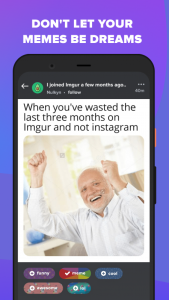اسکرین شات 7 برنامه Imgur: Funny Memes & GIF Maker