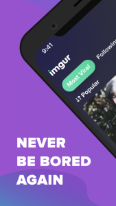 اسکرین شات 1 برنامه Imgur: Funny Memes & GIF Maker