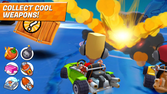 اسکرین شات بازی Boom Karts - Multiplayer Kart Racing 2