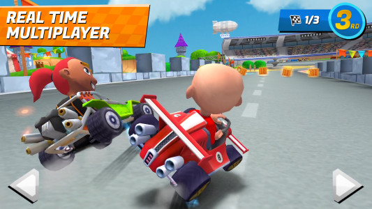 اسکرین شات بازی Boom Karts - Multiplayer Kart Racing 1