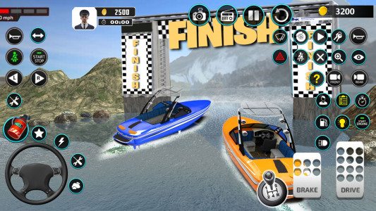 اسکرین شات بازی Crazy Boat Racing: Boat games 7