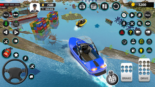 اسکرین شات بازی Crazy Boat Racing: Boat games 5