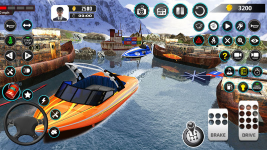 اسکرین شات بازی Crazy Boat Racing: Boat games 4