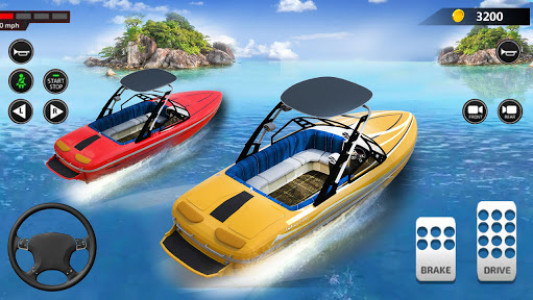 اسکرین شات بازی Boat Racing 2019: 3D Speed Boat Racing Games 7