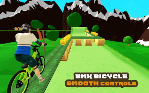 اسکرین شات برنامه Impossible Bicycle Stunts BMX Games 1