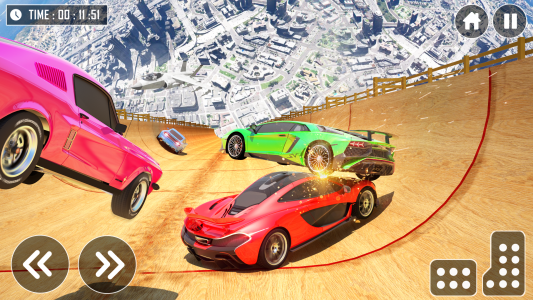 اسکرین شات برنامه Car Games- Stunt Driving Games 3