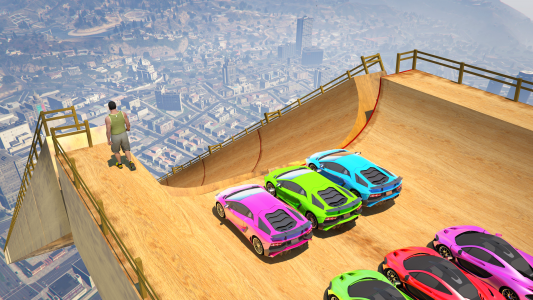 اسکرین شات برنامه Car Games- Stunt Driving Games 7
