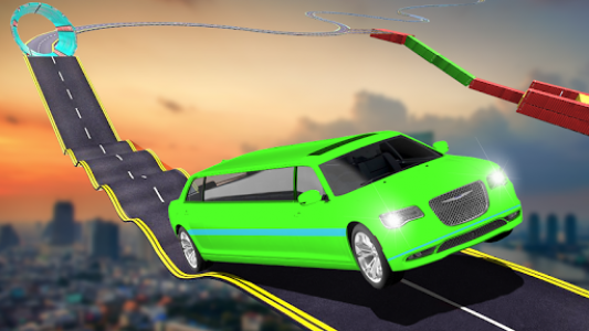 اسکرین شات بازی Stunts Car Racing Challenge 2