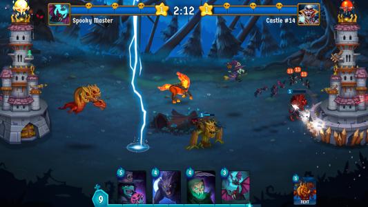 اسکرین شات 1 بازی Spooky Wars - Castle Defense