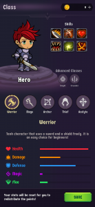 اسکرین شات بازی Walking Hero - Auto Battle RPG 2