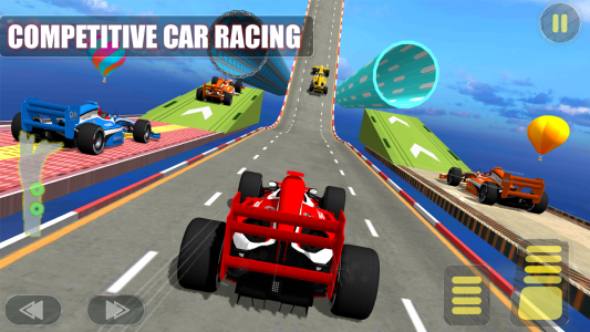 اسکرین شات بازی Formula Car Stunt 3d Car games 2
