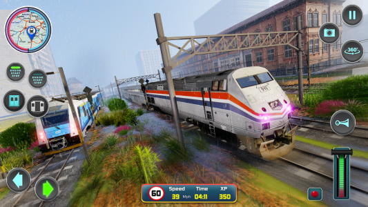 اسکرین شات بازی City Train Driver- Train Games 7
