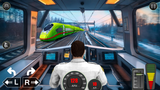 اسکرین شات 6 بازی City Train Driver- Train Games