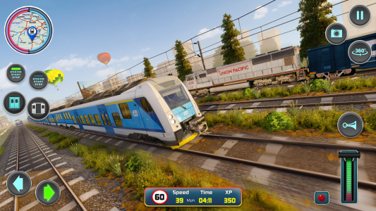اسکرین شات بازی City Train Driver- Train Games 3