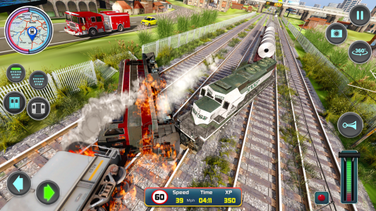 اسکرین شات بازی City Train Driver- Train Games 8