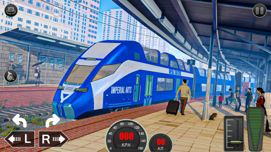اسکرین شات 7 بازی City Train Driver- Train Games