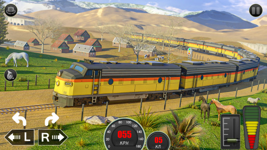 اسکرین شات 4 بازی City Train Driver- Train Games