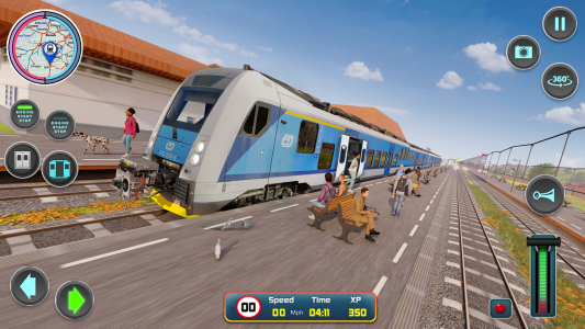 اسکرین شات بازی City Train Driver- Train Games 5