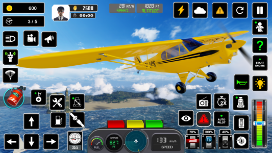 اسکرین شات 5 بازی Pilot Flight Simulator Games