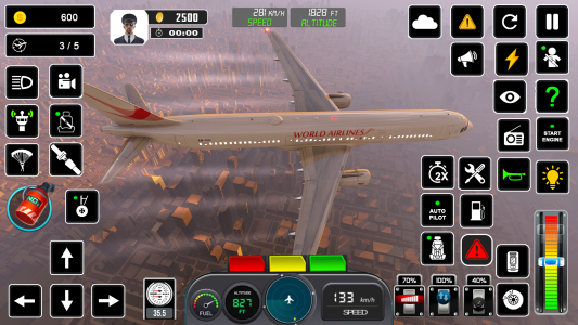 اسکرین شات 2 بازی Pilot Flight Simulator Games