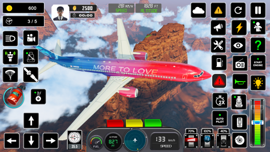 اسکرین شات بازی Pilot Flight Simulator Games 4